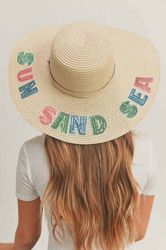 Sun Sea Sand Sun Hat
