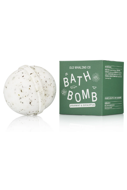 Spearmint and Eucalyptus Bath Bomb