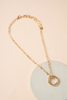 Simple Beauty Gold Chain Link Necklace