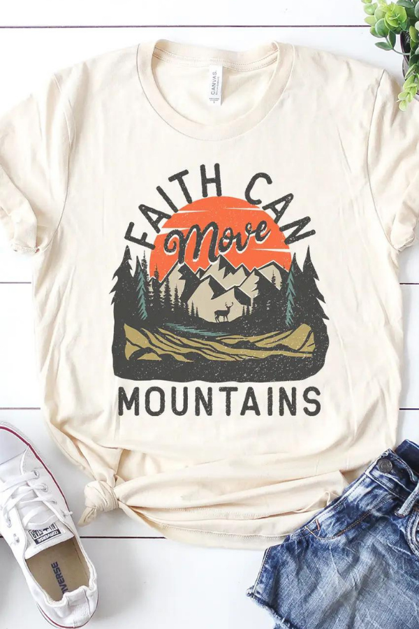 Faith Can Move Mountains Graphic