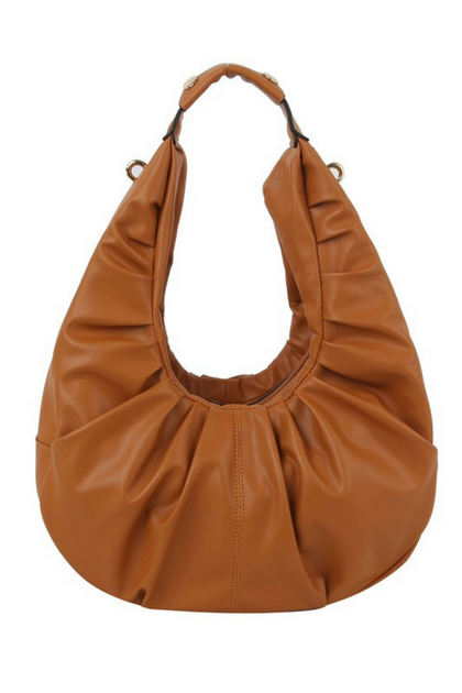 Fashionista Shoulder Handbag Cognac