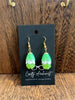 Green Vintage Earrings