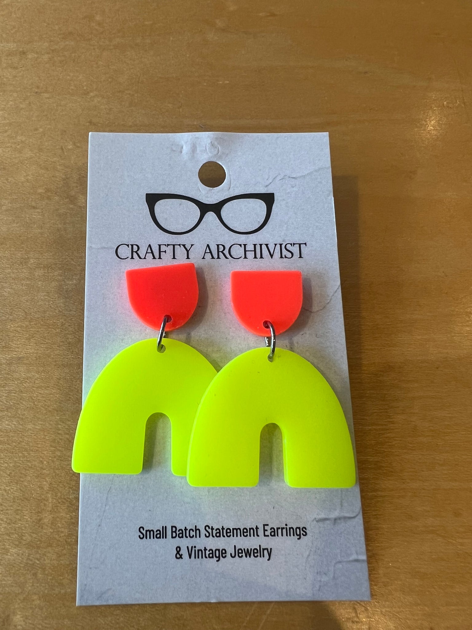 Earrings by Crafty Archivist