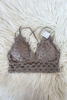 Perfectly You New Taupe Lace Bralette