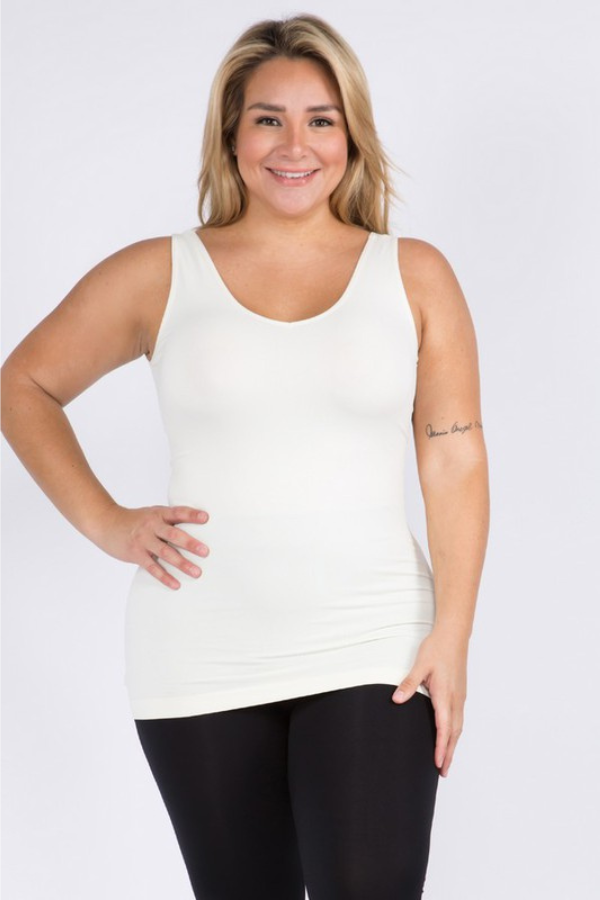 My Forever Ivory Seamless Tank