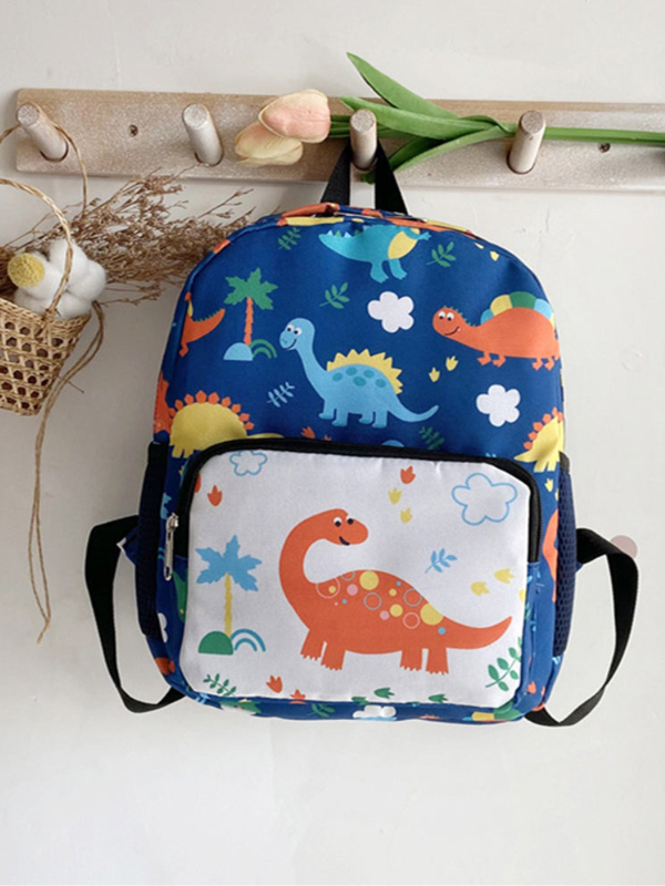 Dinosaur Backpack- Blue